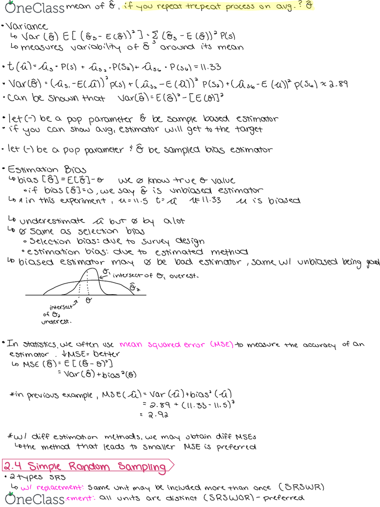 Mat 3377 Lecture 1 Mat3377 Notes 1 Oneclass