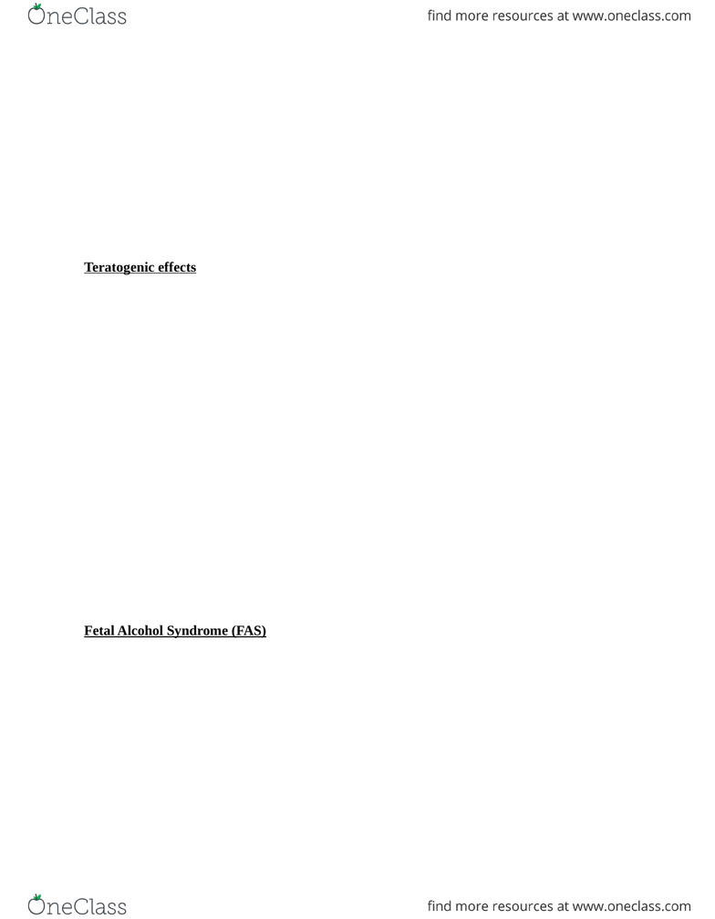 Psyc 3403 Lecture Notes Winter 2013 Lecture 3 Alcohol