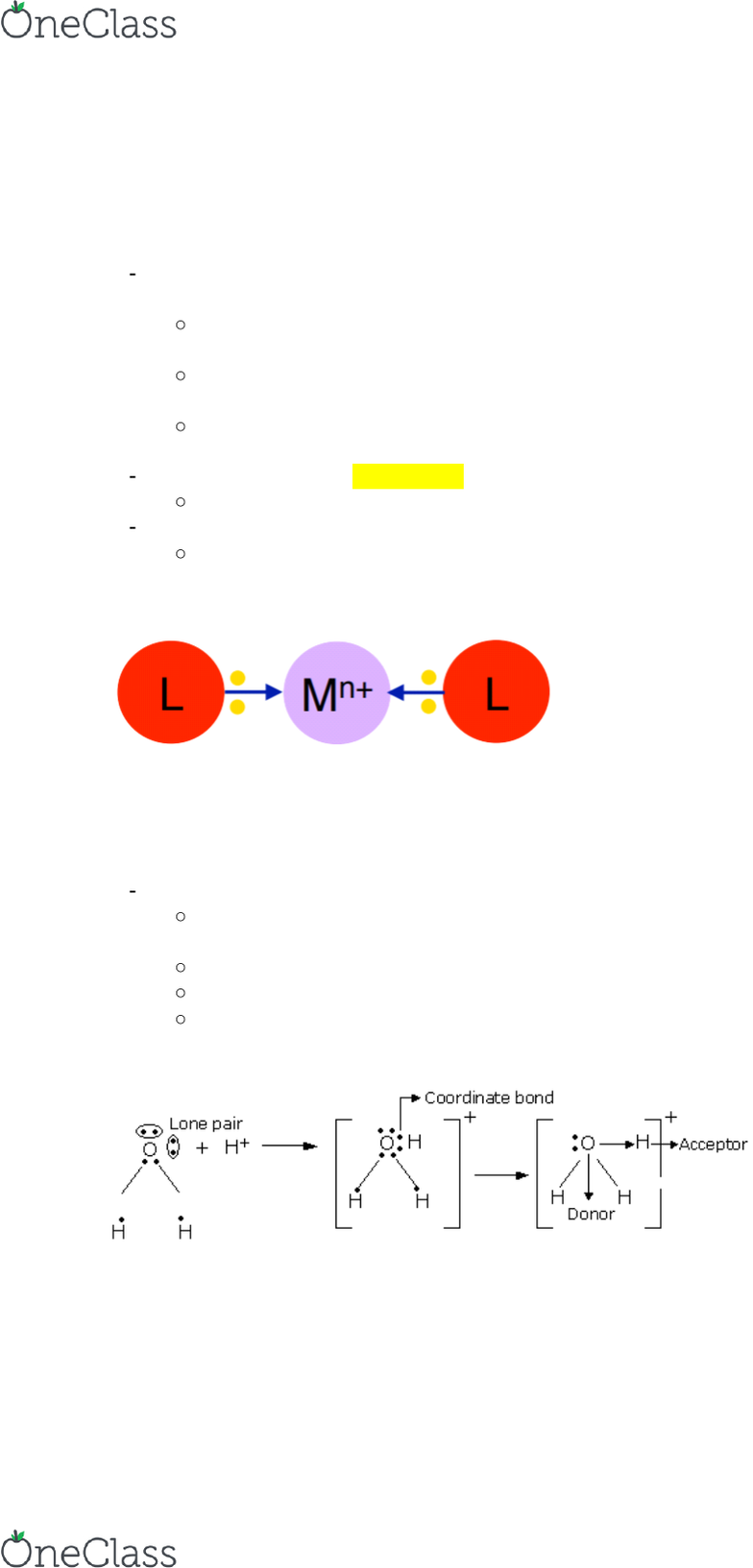 chem1112 lecture notes spring 2018 lecture 24 coordinate covalent bond