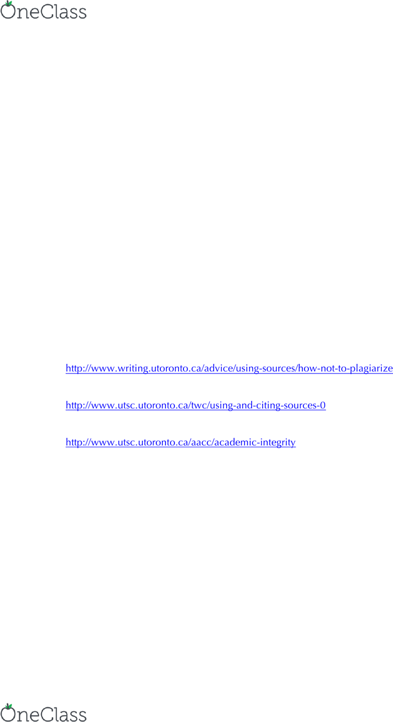 Mdsa01h3 Lecture Notes Fall 16 Lecture 1 University Of Toronto Scarborough Media Studies Communication Studies