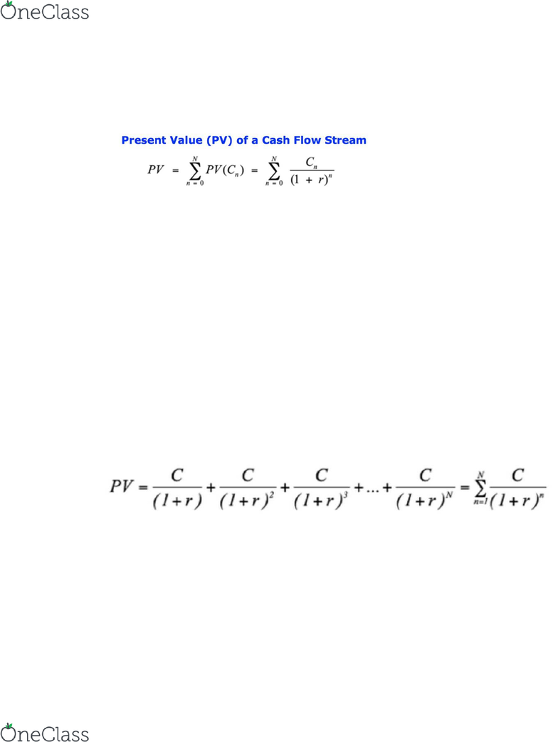 Econ 106f Lecture Notes Spring 2016 Lecture 4 Net