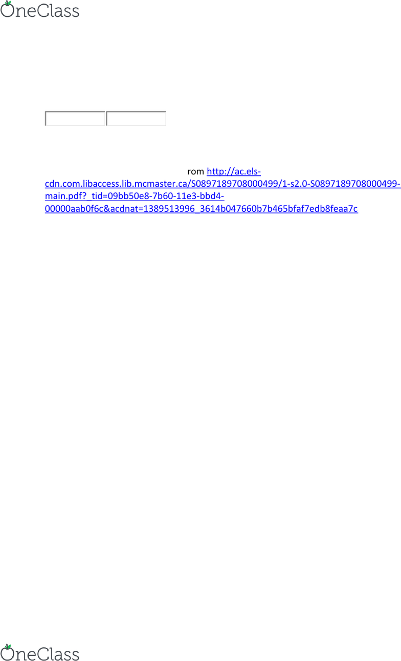 Hthsci 2s03 Lecture Notes Fall 2015 Lecture 4