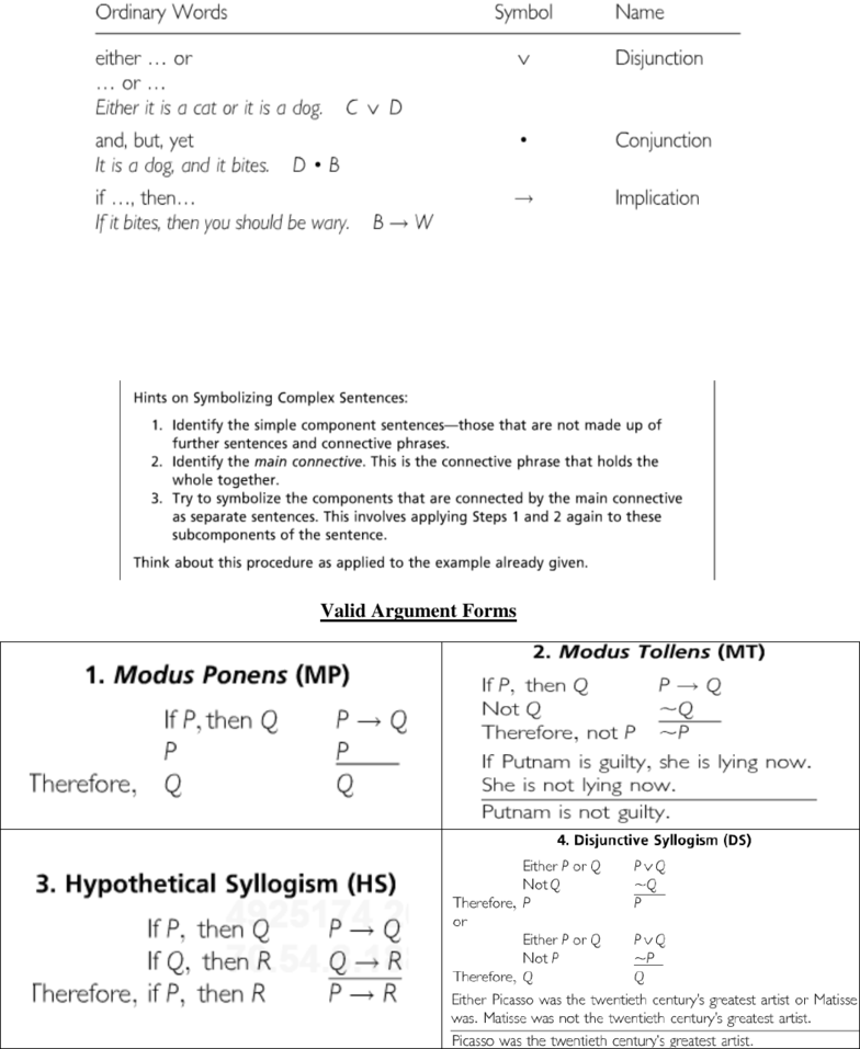 Logical Symbols Oneclass