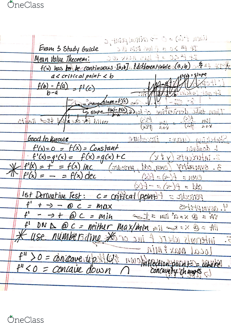 Ma Midterm Midterm 3 Study Guide Lesson 14 29 Oneclass