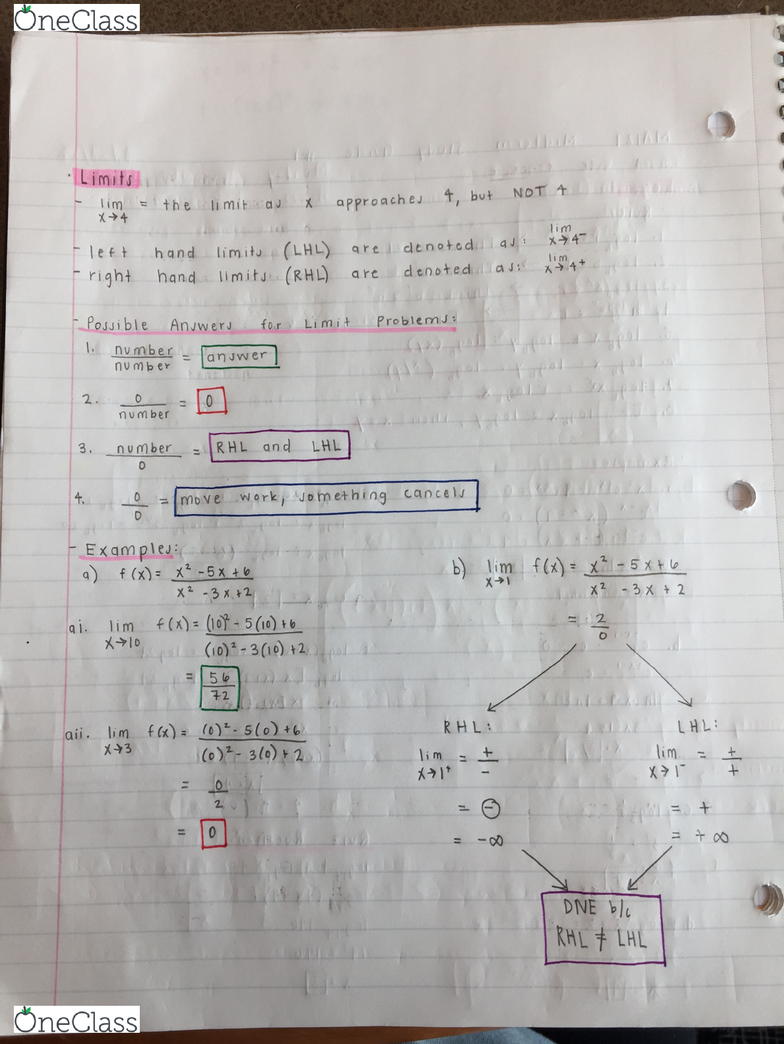 121 Midterm: Midterm CAS MA OneClass MA121 Study Guide - 1