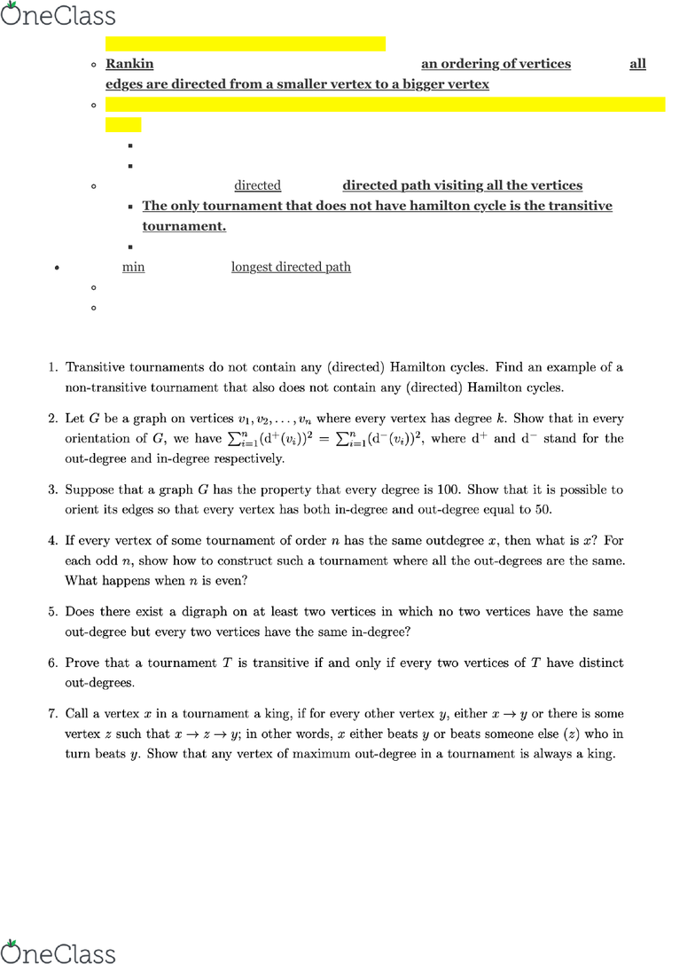 01 640 428 Final Graph Theory Review Notes Oneclass 01 640 428 Final Graph Theory Review Notes Oneclass