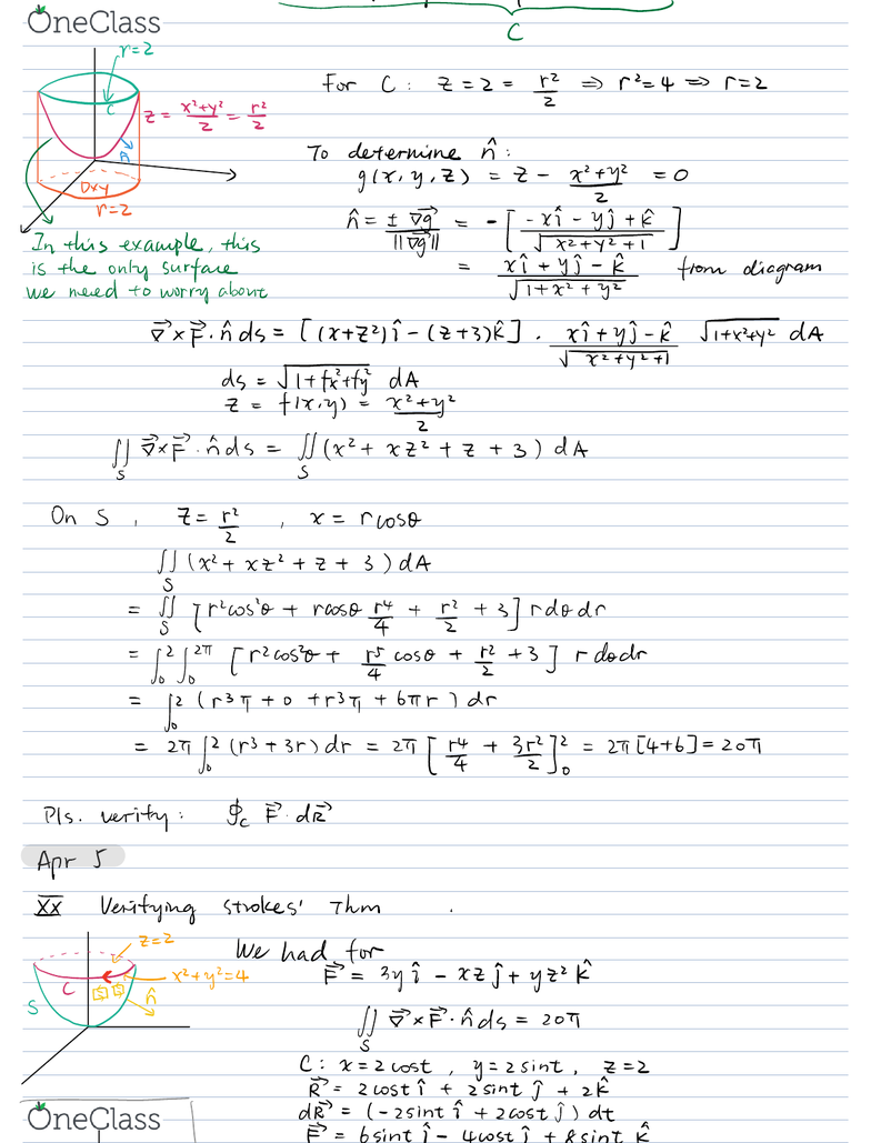 Math 314 Lecture 3 Math 314 Apr3 5 Oneclass