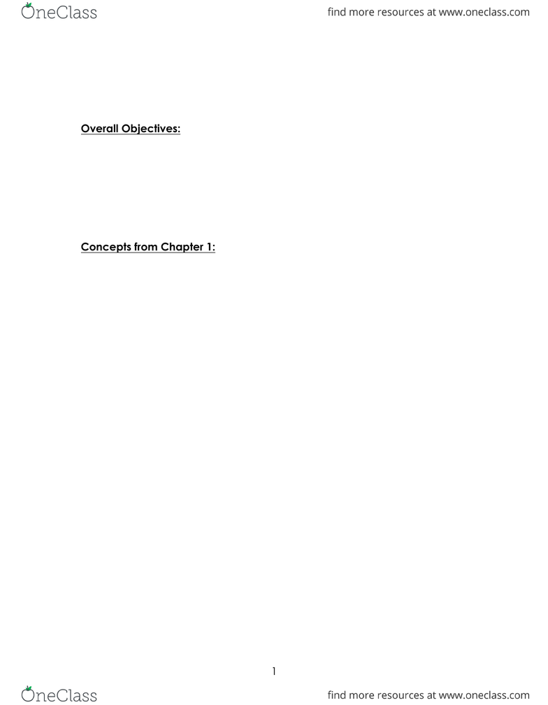 BIO 100 Lecture Notes - Lecture 2: Prokaryote, The Foundations, ChromosomePremium